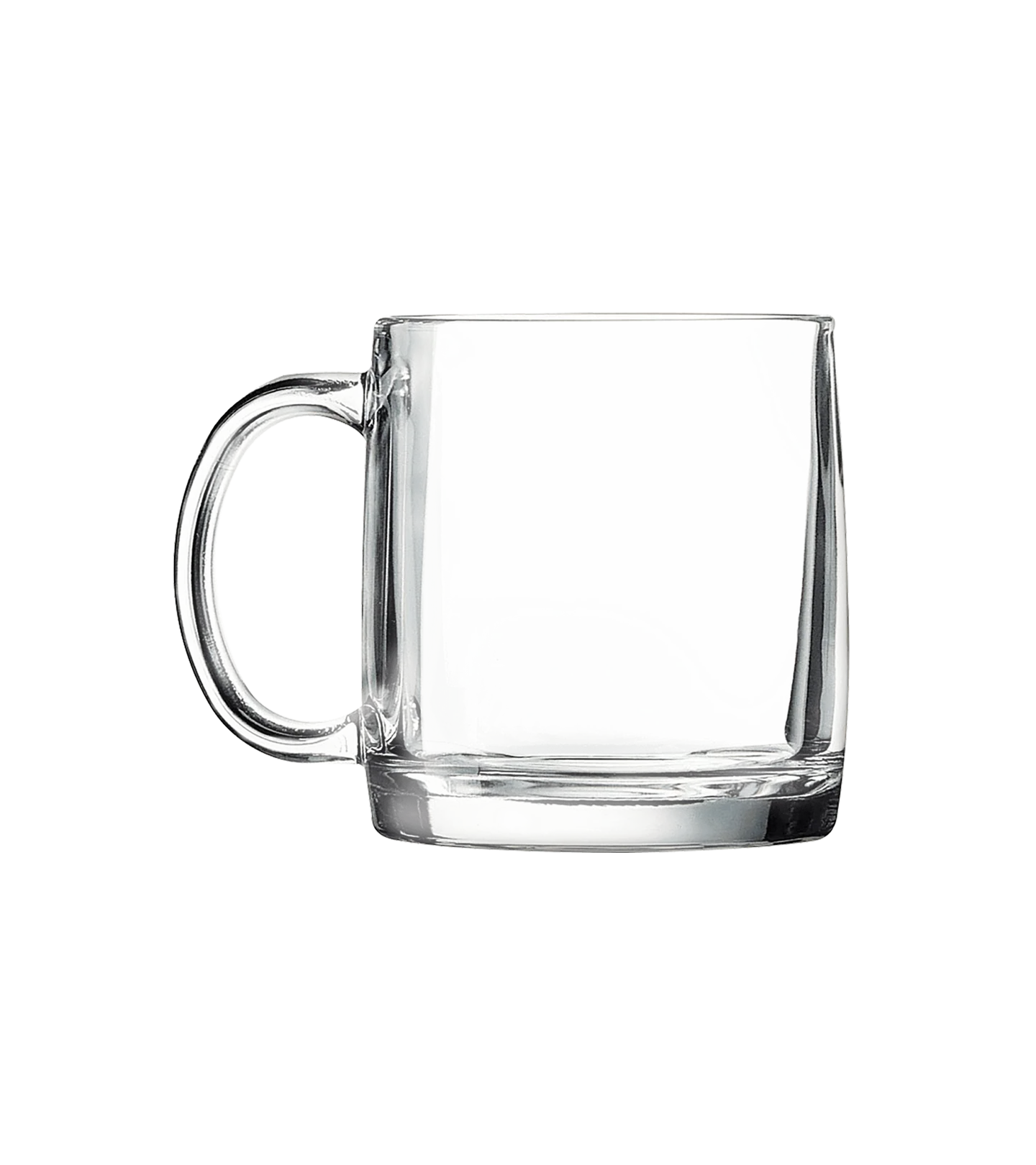 Engraved 12.25 oz Clear Coffee Mug - Image 2