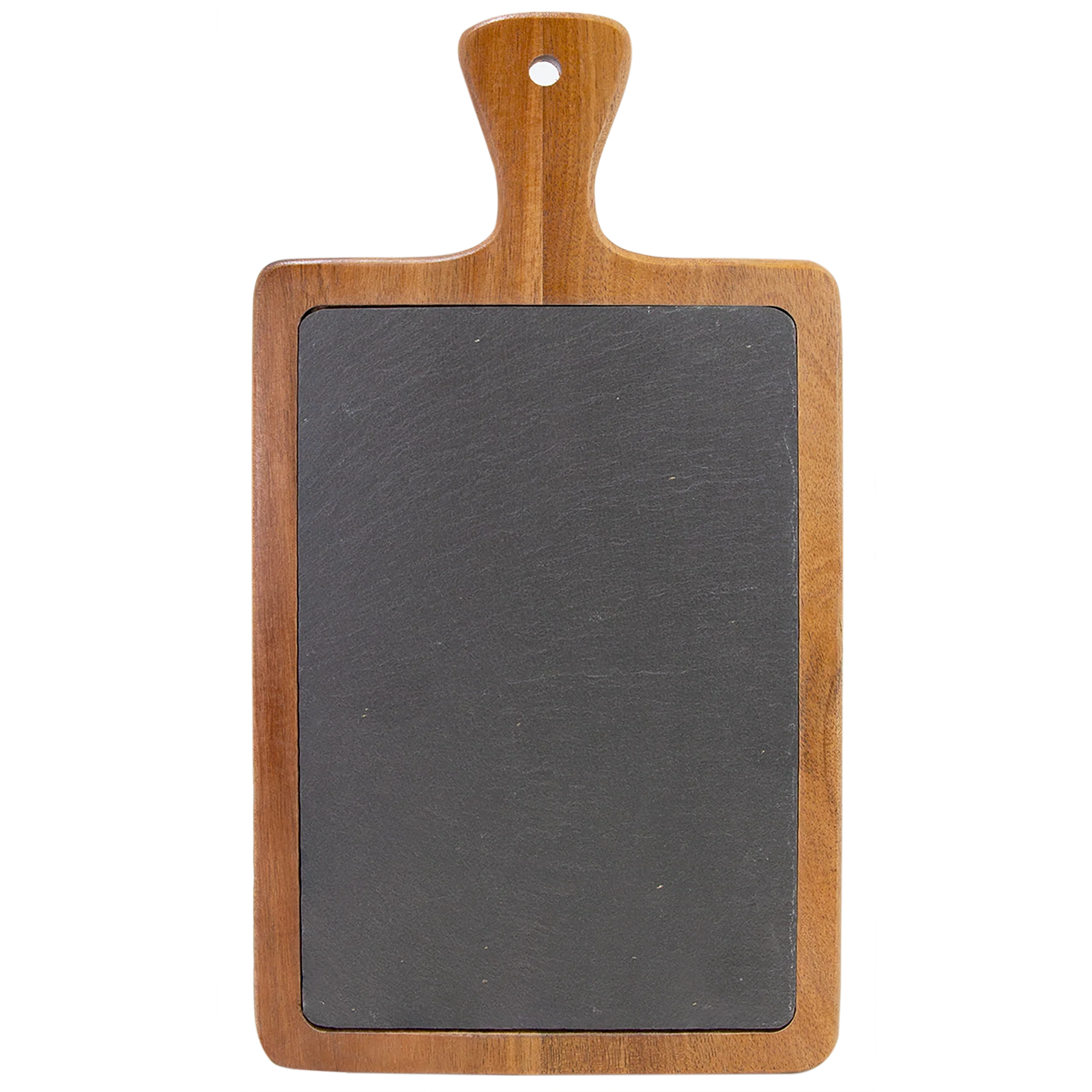 Personalized Slate Cutting Board with Handle - 13.25 inch - Image 3