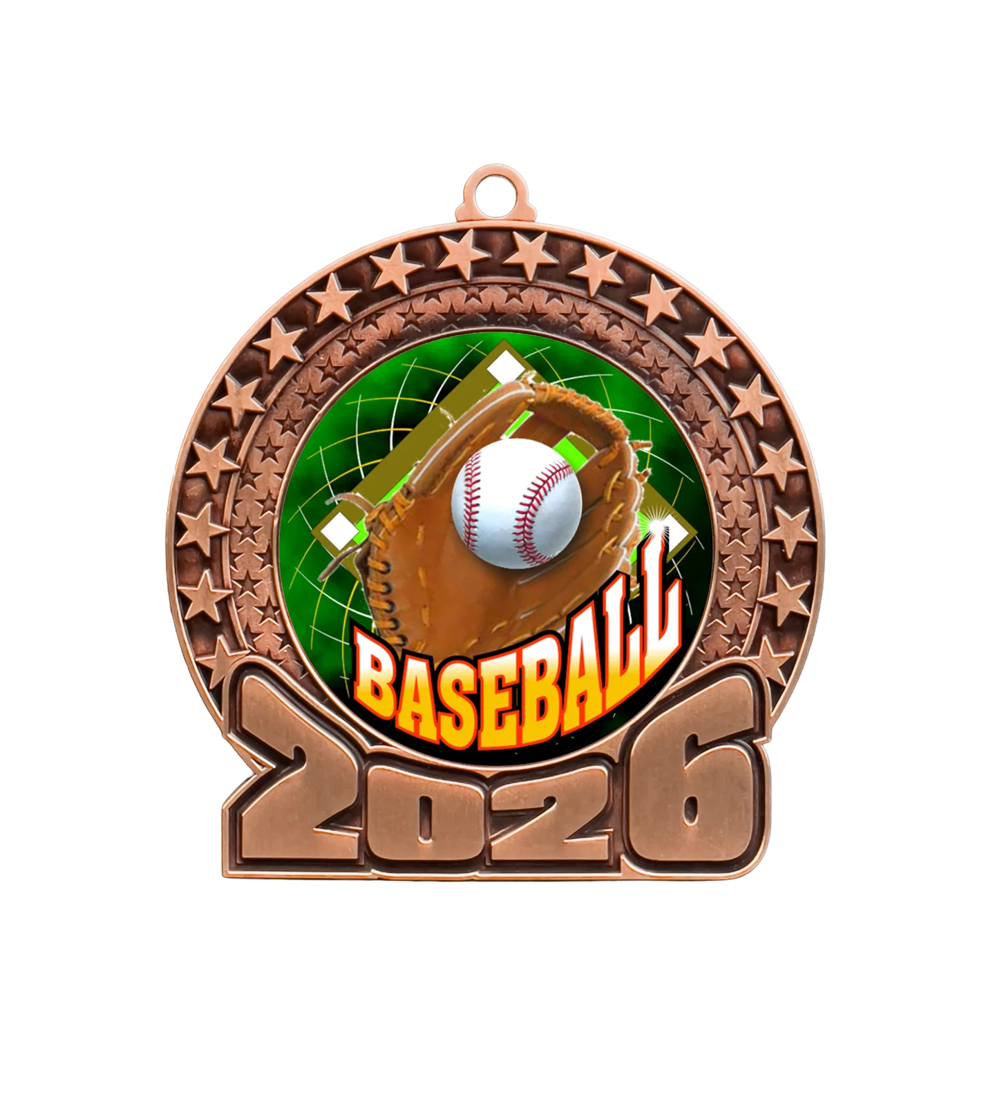 2026 Baseball Insert Medal - Image 3