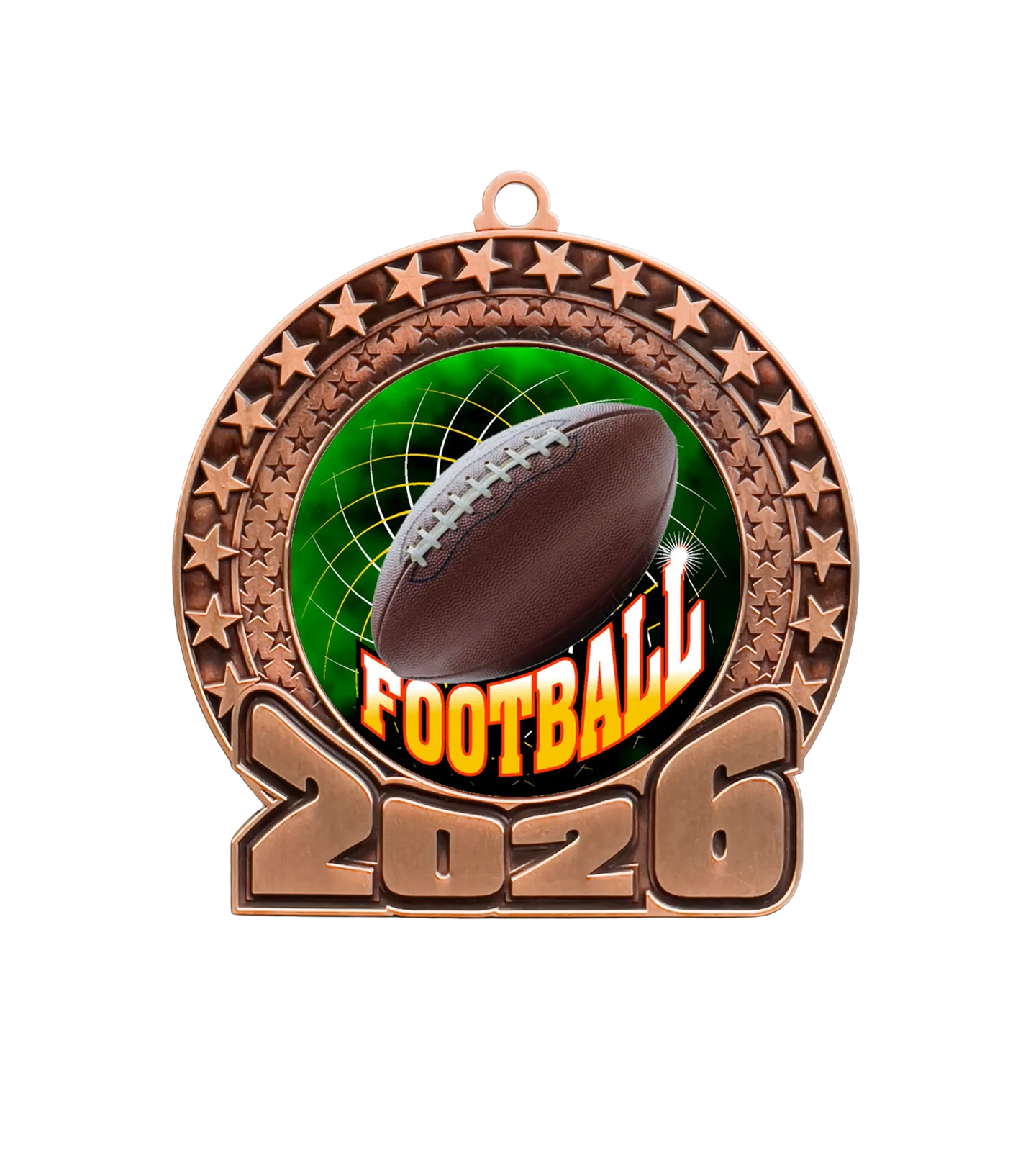 2026 Football Insert Medal - Image 3