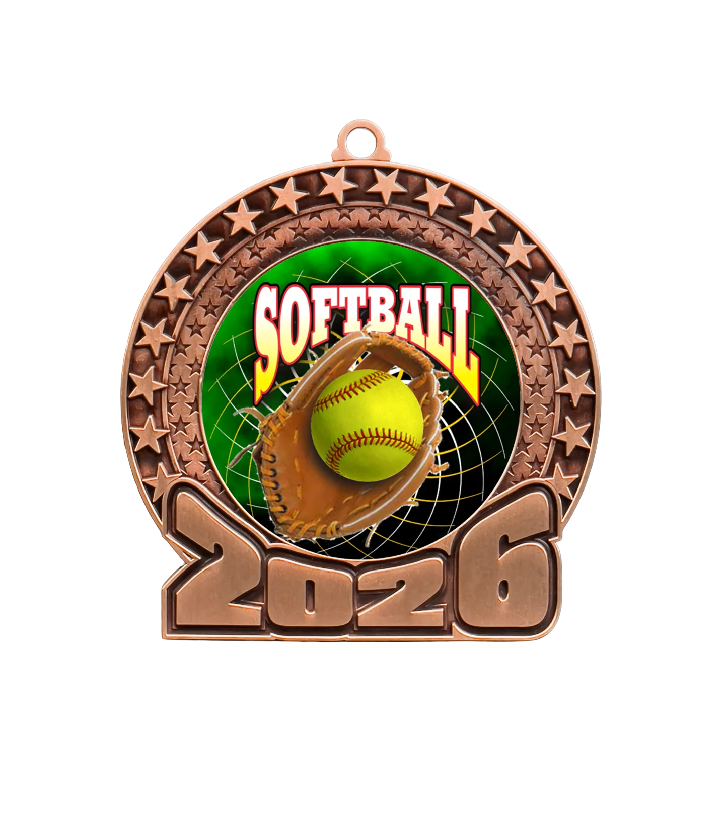 2026 Softball Insert Medal - Image 3