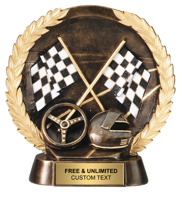 3D Action Racing Trophy