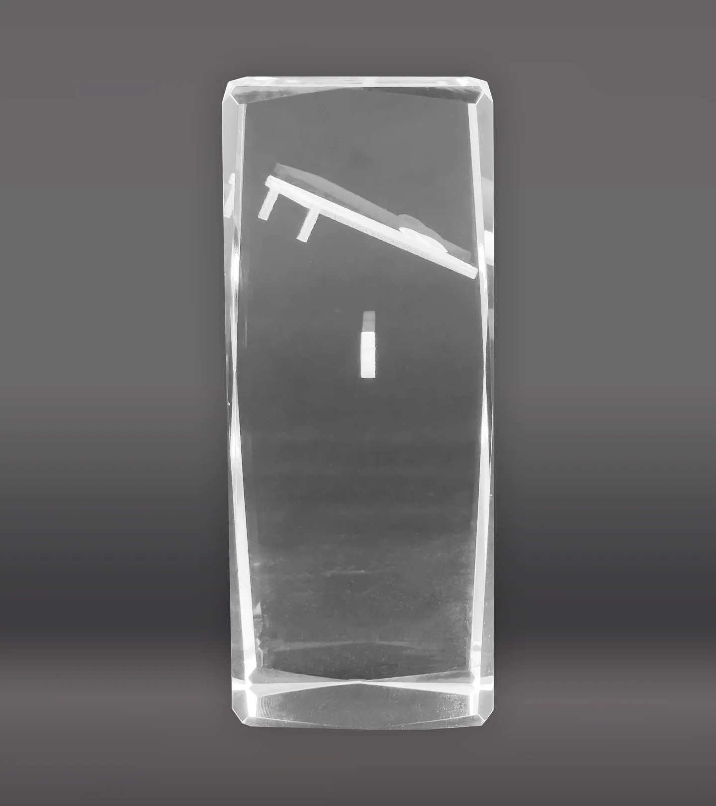 3D Cornhole Board Crystal - Image 3