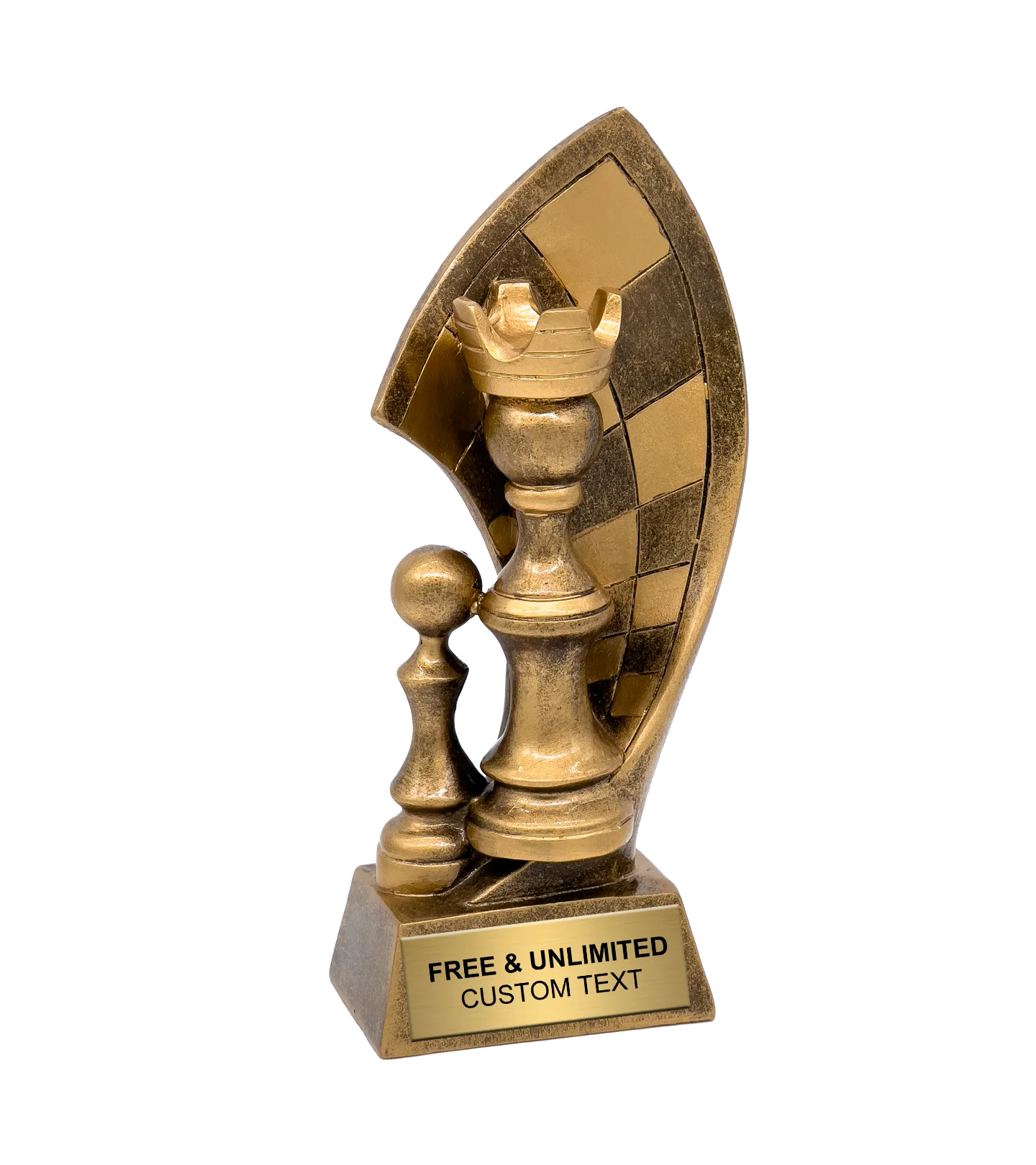 Resin Banner Chess Trophy
