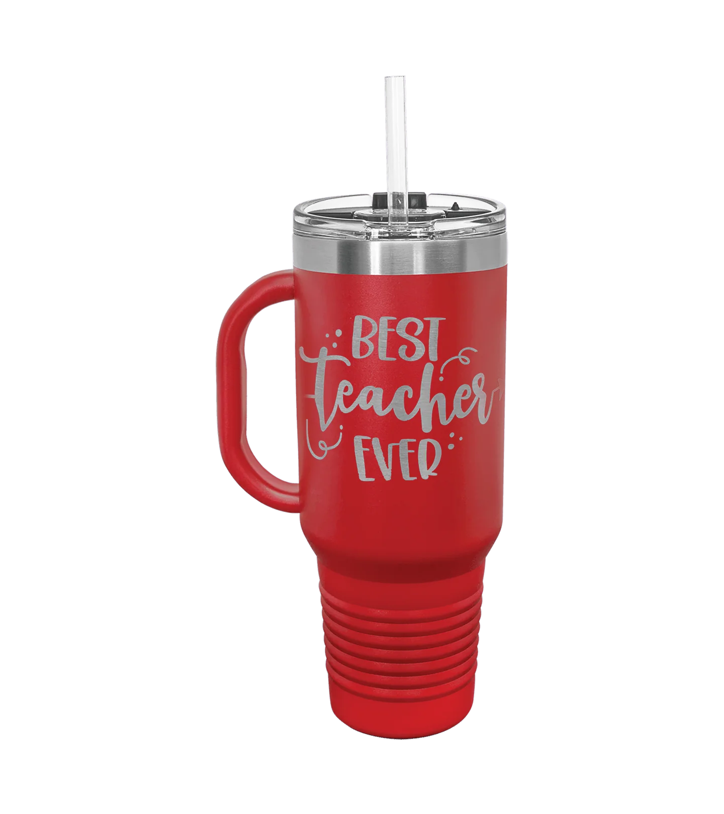 Insulated Personalized Travel Mug with Handle - 40 oz