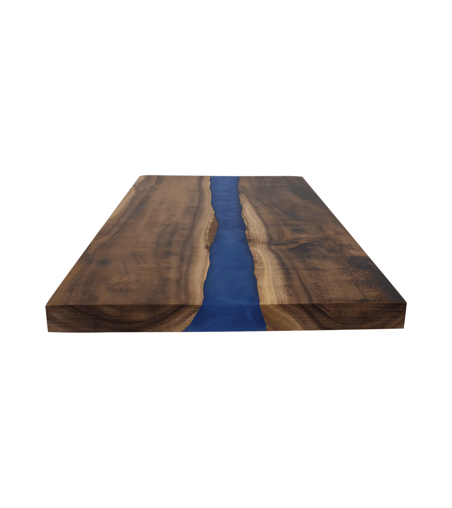 Acacia with Blue Pearl Resin Personalized Serving Board - Image 2