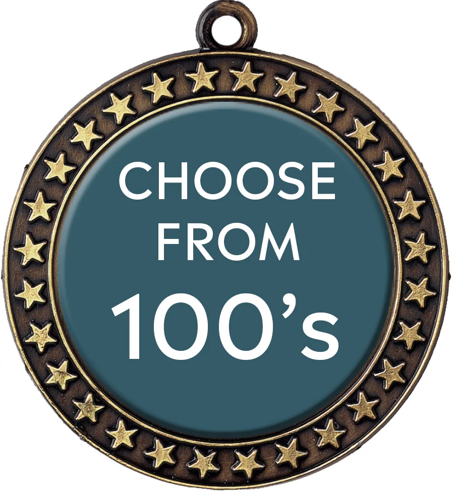 Champion Star Insert Medal - Image 2