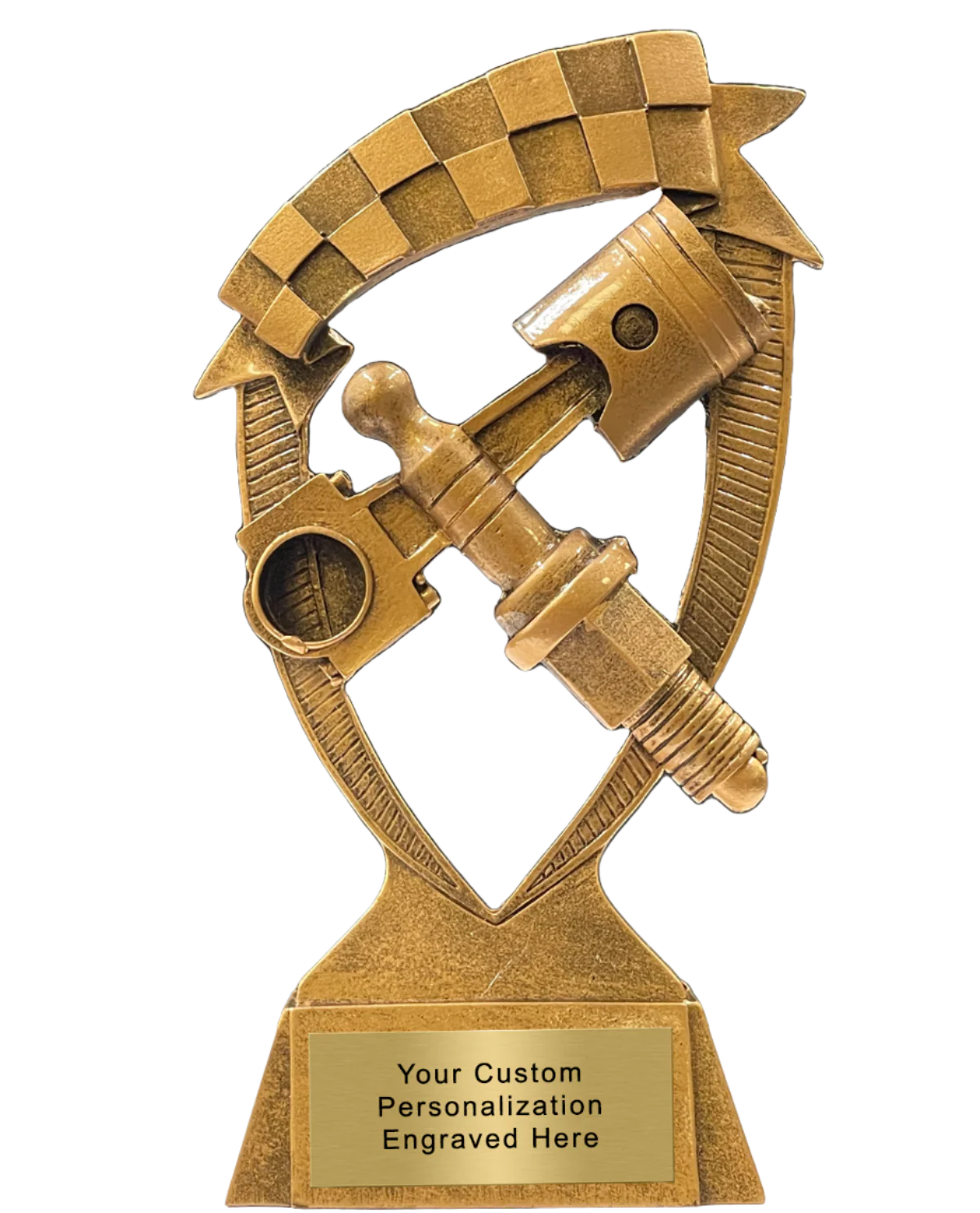 Automotive Ribbon Banner Trophy