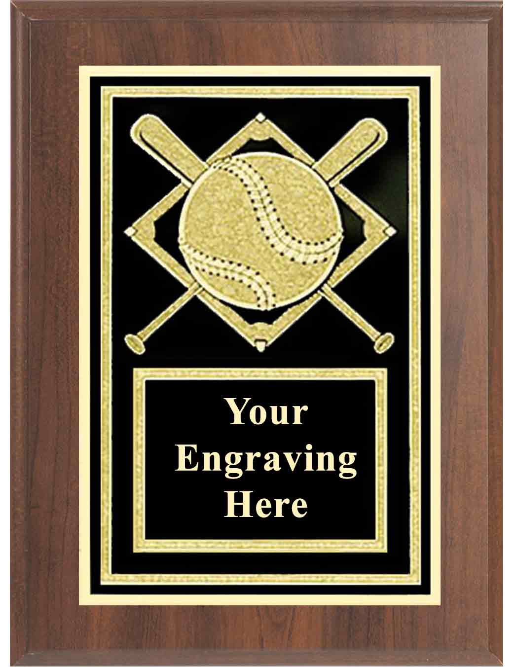 Baseball Activity Plaque