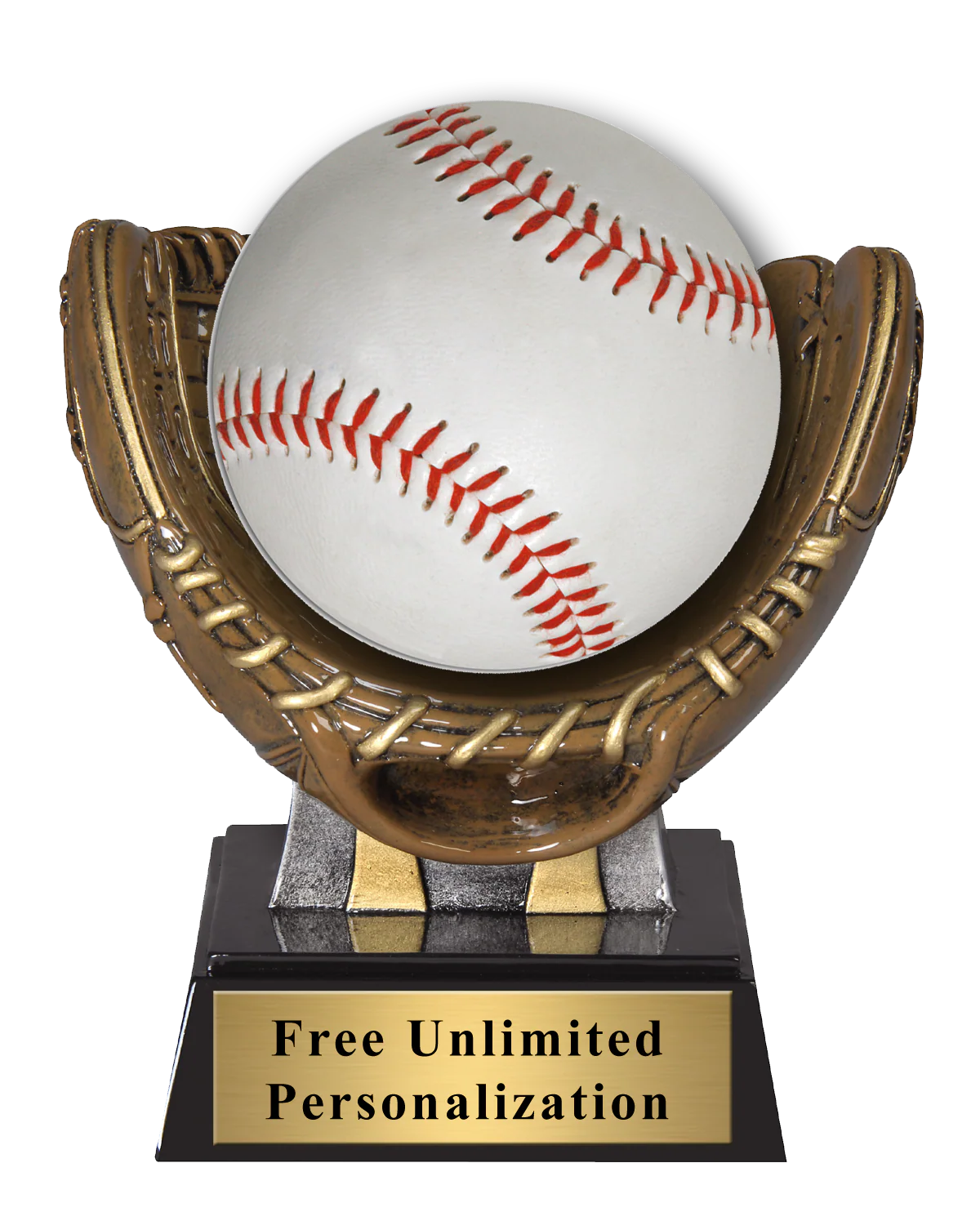Baseball Glove Ball Holder Trophy
