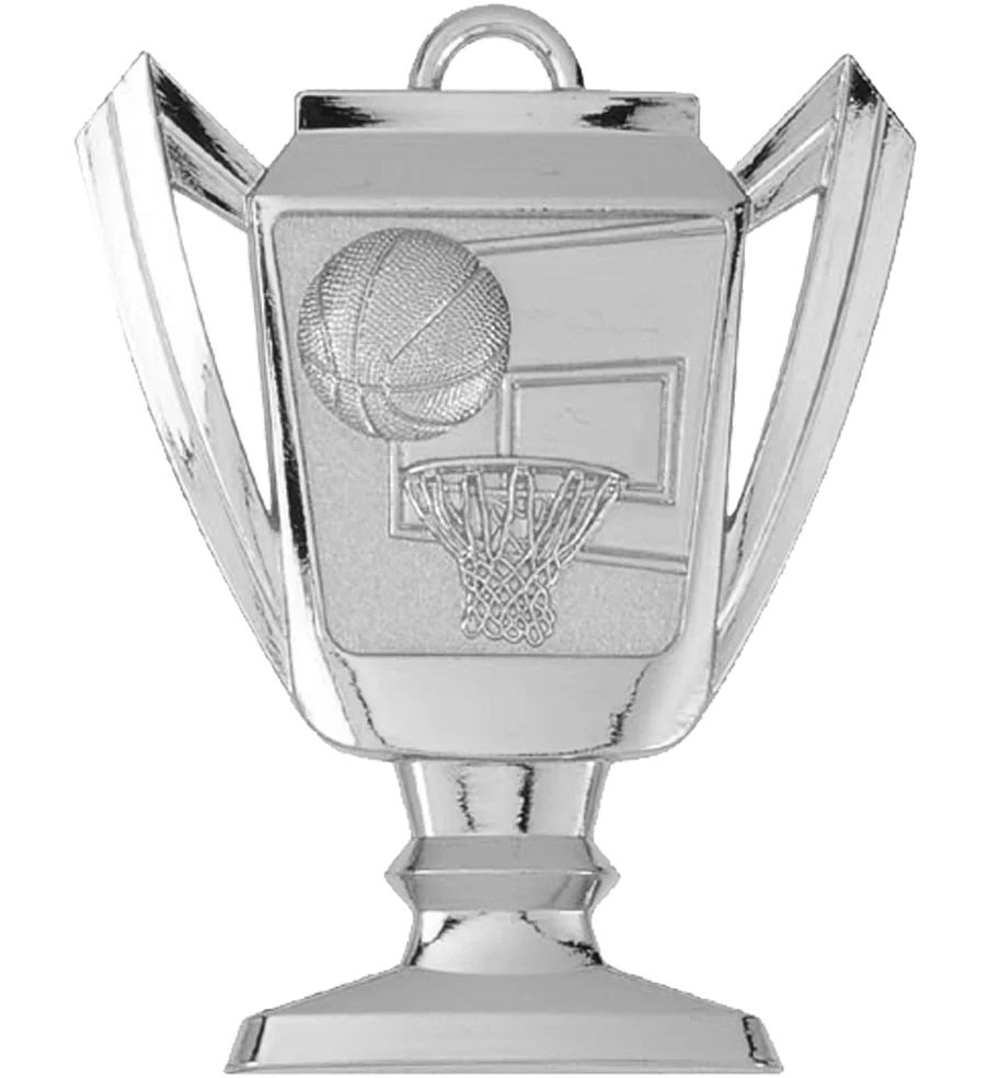 Basketball Trophy Medal