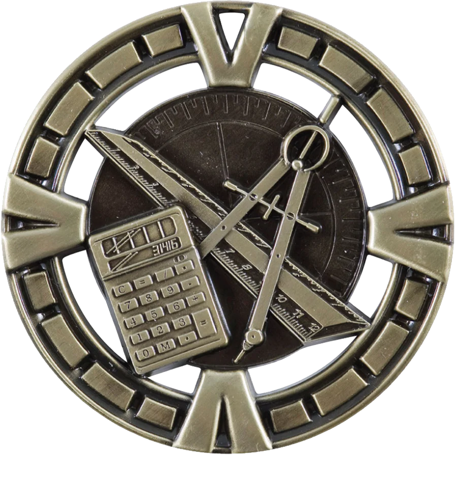 Big Victory Math Medal