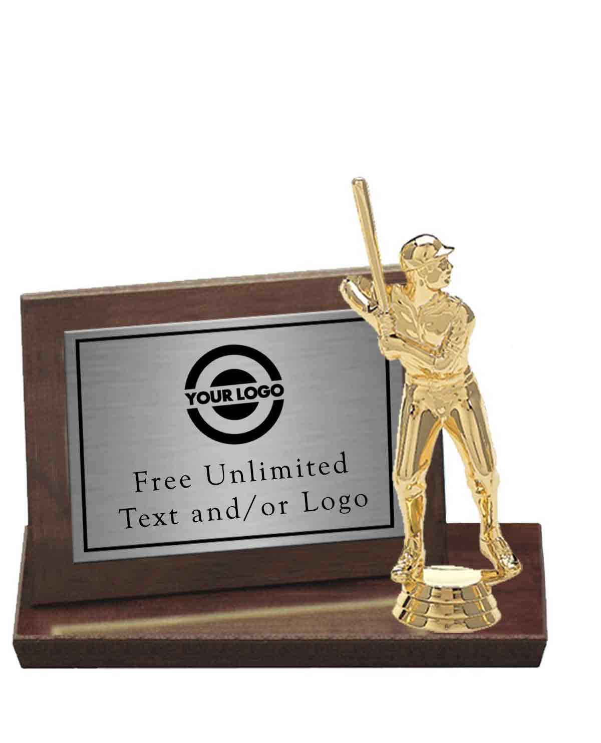 Cherry Billboard Plaque with Baseball Topper - Image 2