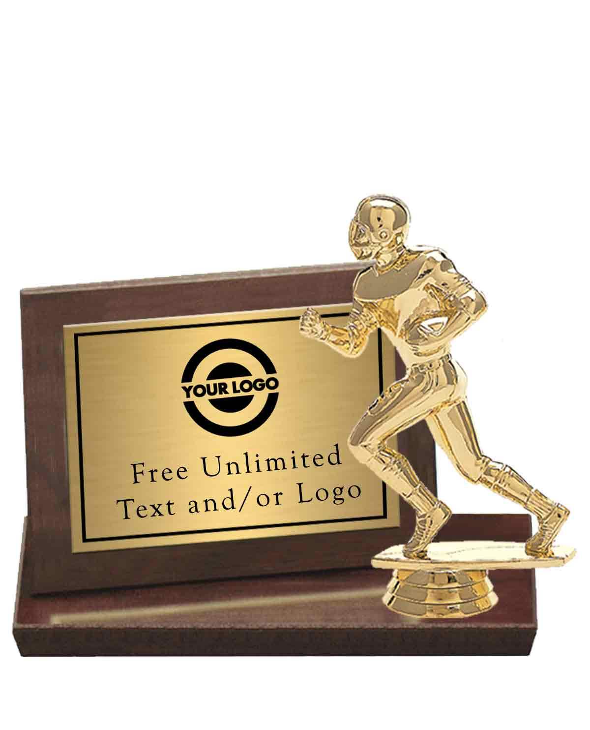 Cherry Billboard Plaque with Football Topper