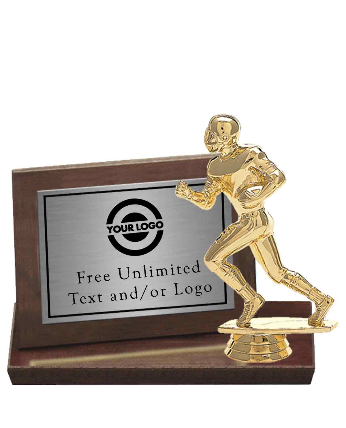 Cherry Billboard Plaque with Football Topper - Image 2