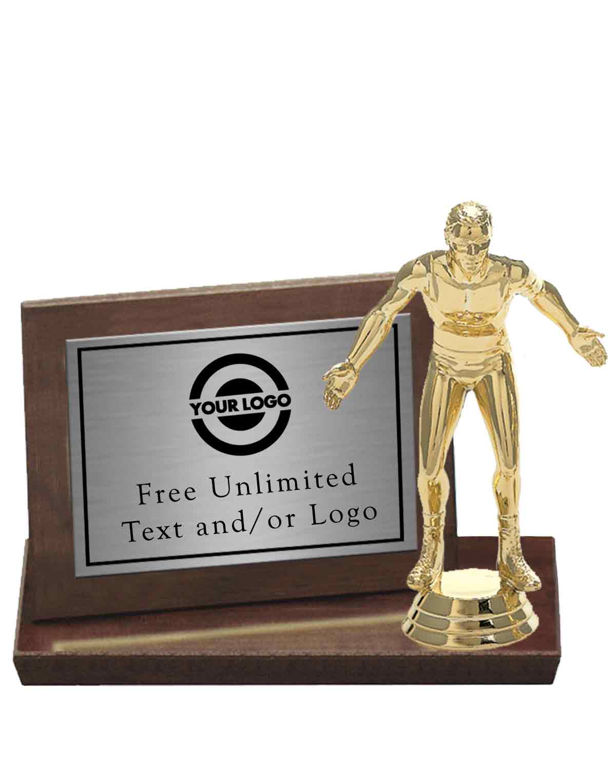 Cherry Billboard Plaque with Wrestling Topper - Image 2