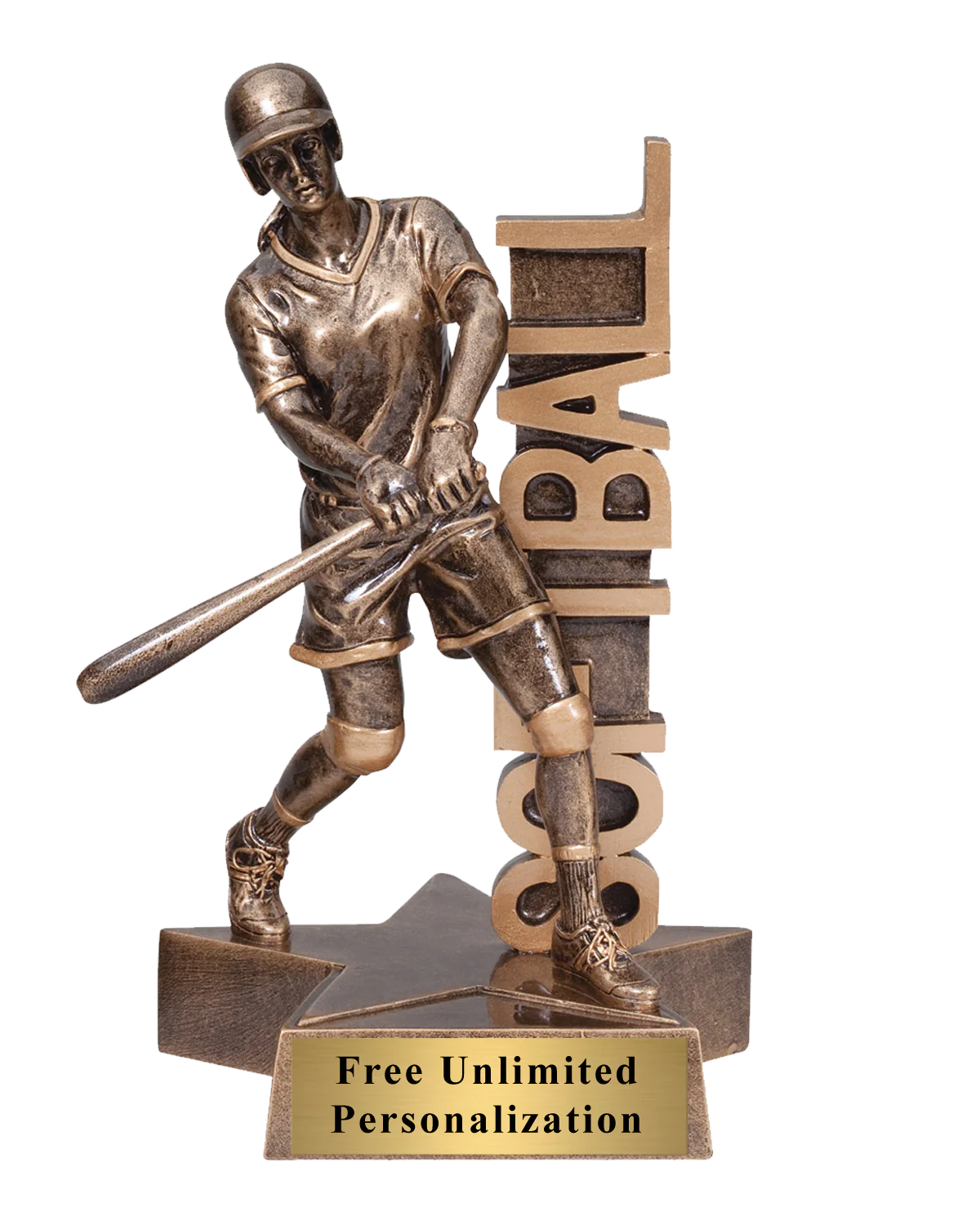 Billboard Female Softball Trophy