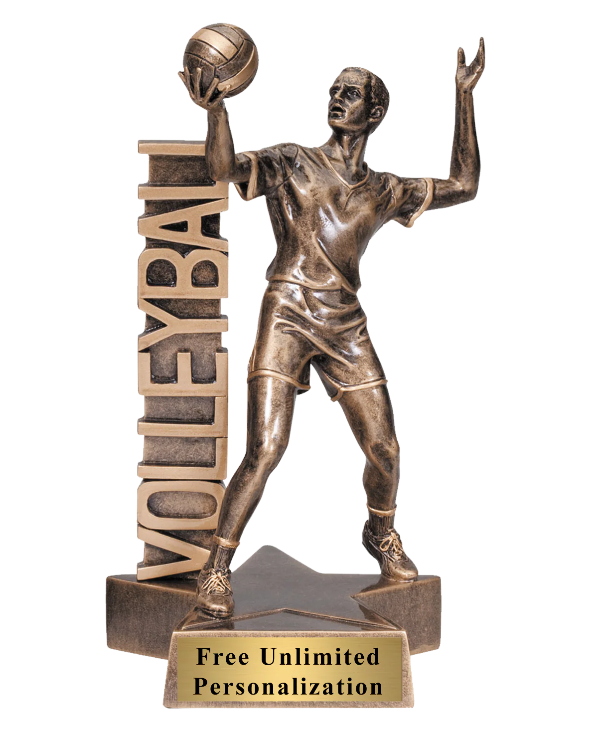 Billboard Volleyball Trophy - Male