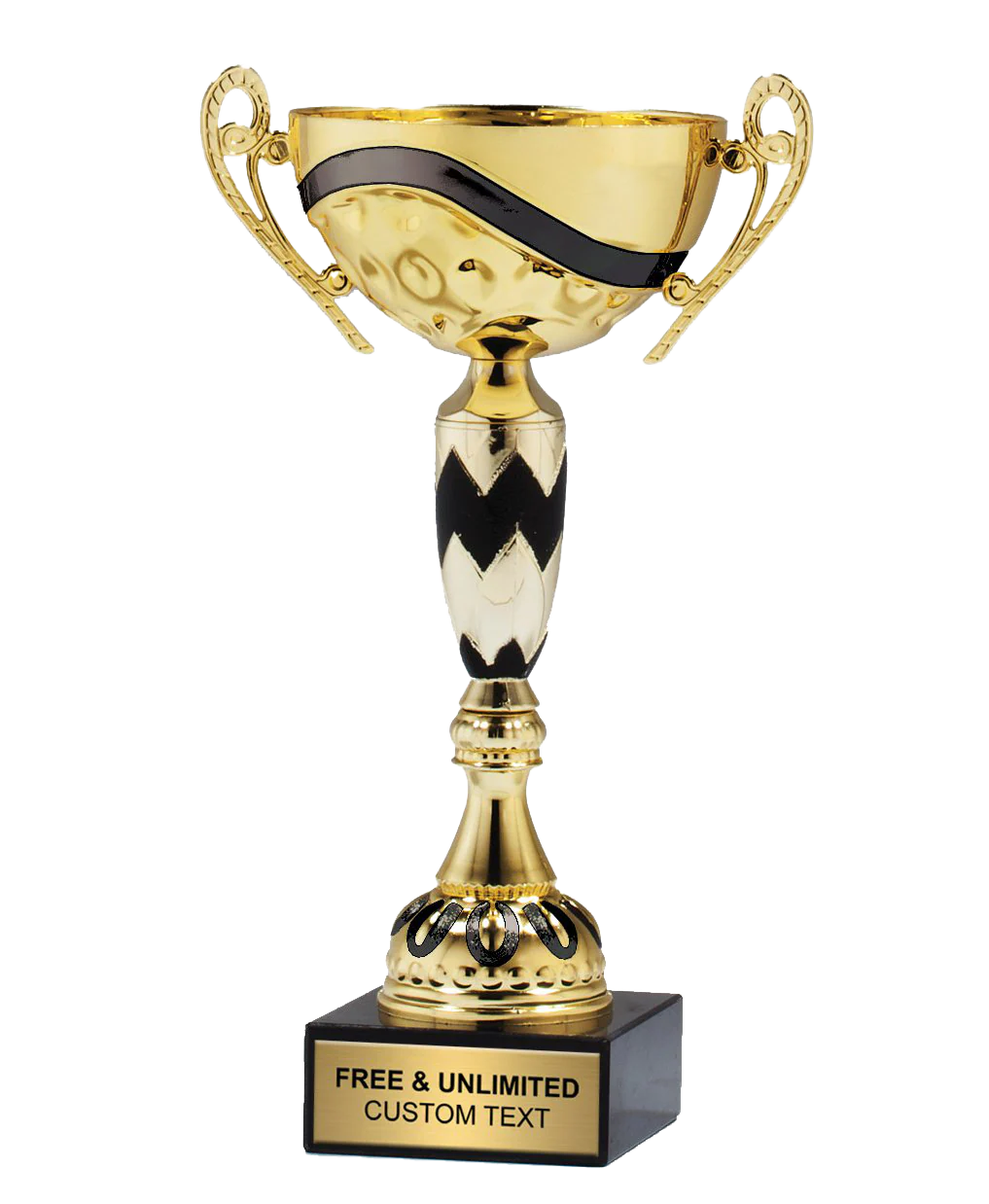 Black Accent Gold Cup