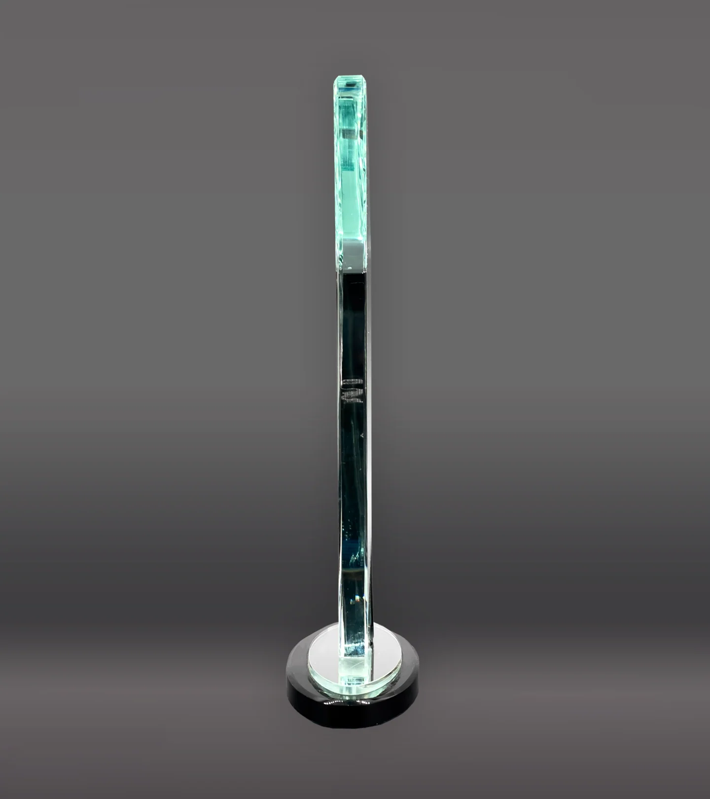 Black Edge Wave Crystal Award - Image 3