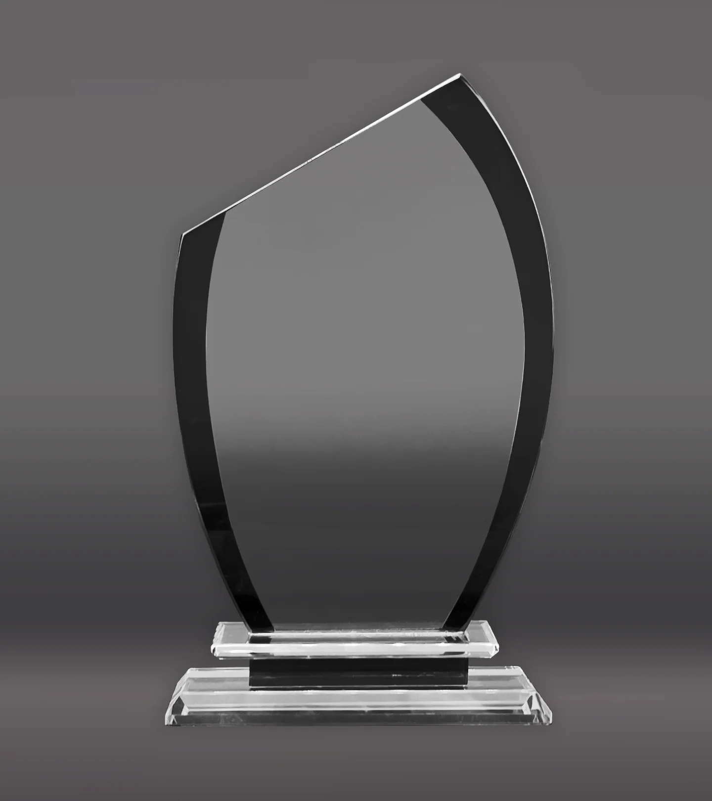 Black Semi Oval Crystal - Image 2