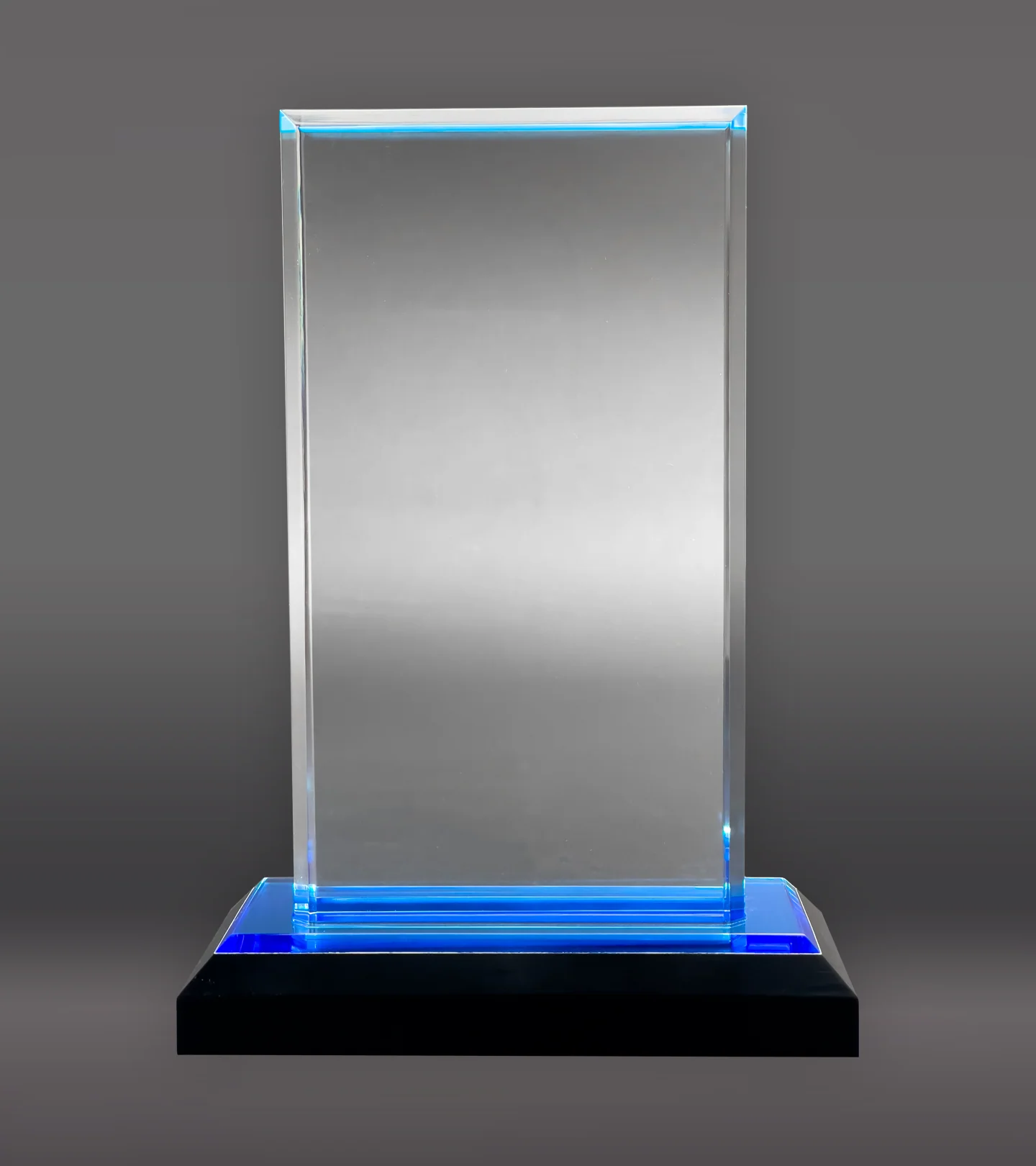 Blue Beveled Impress Acrylic Award - Image 2