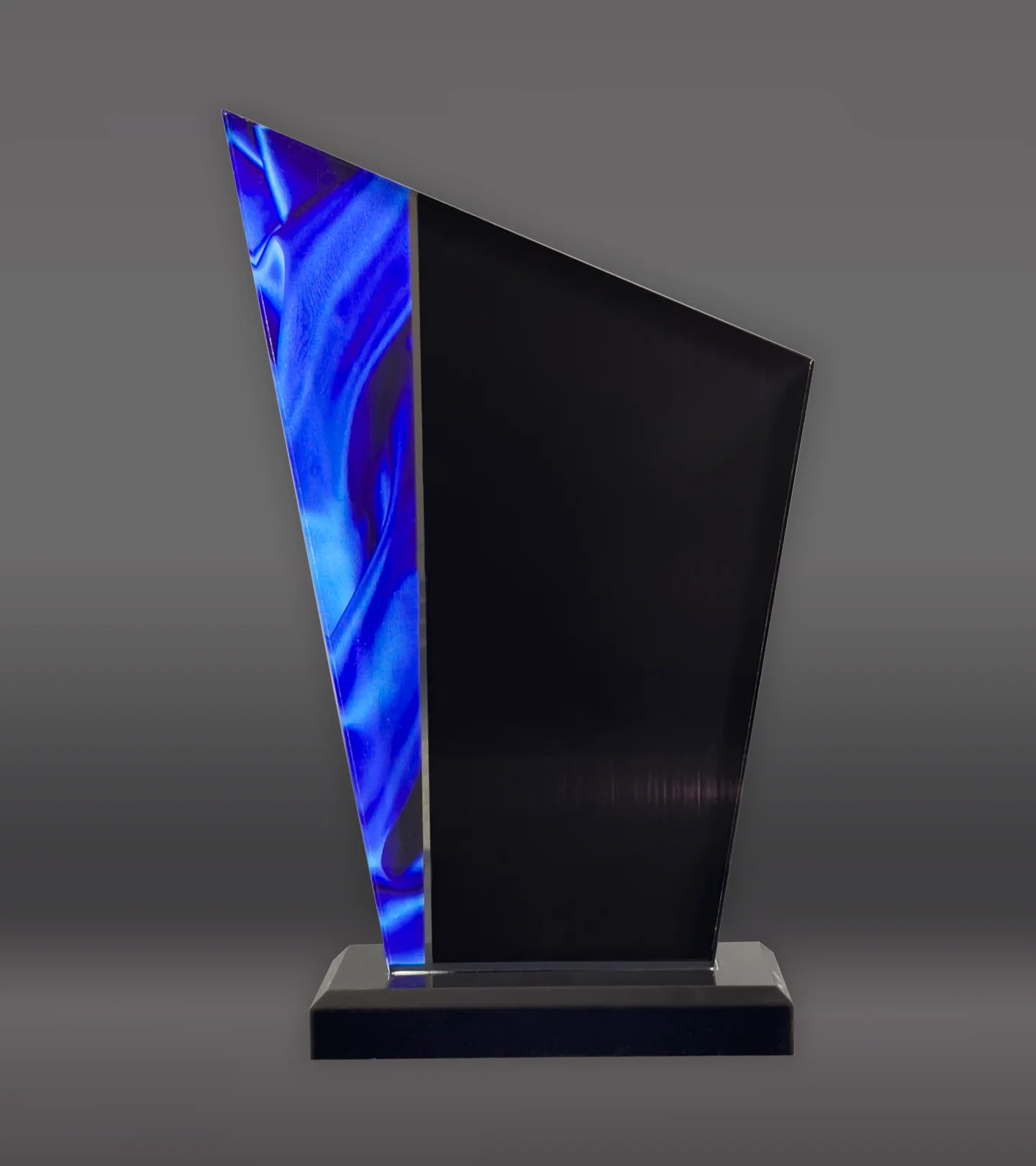 Blue Deco Peak Acrylic Award - Image 2