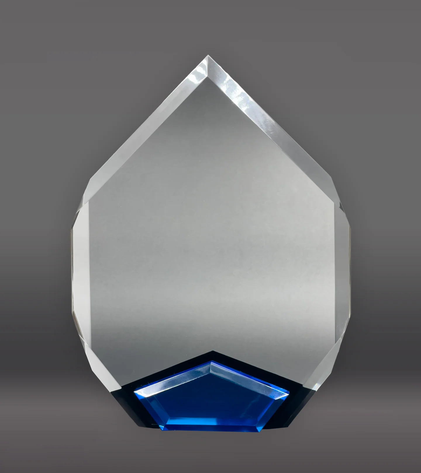 Blue Marquis Acrylic Award - Image 2