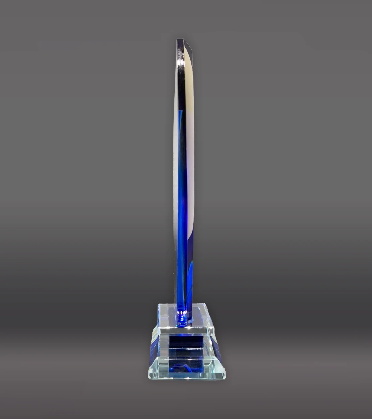 Blue Semi Oval Crystal - Image 3