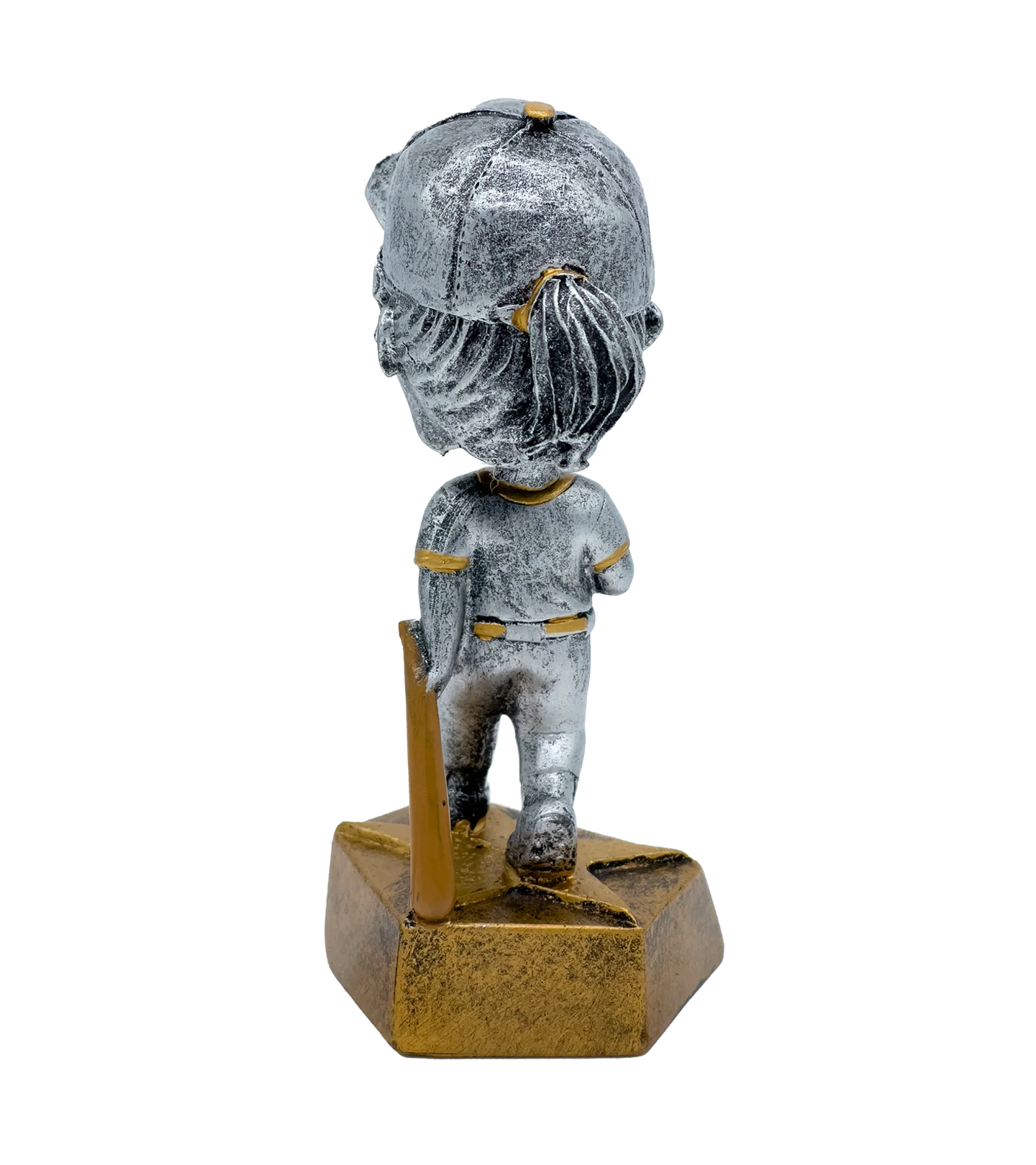 Bobblehead Female Softball Trophy - Image 4