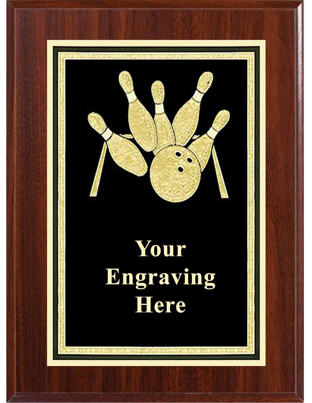 Bowling Activity Plaque - Image 3
