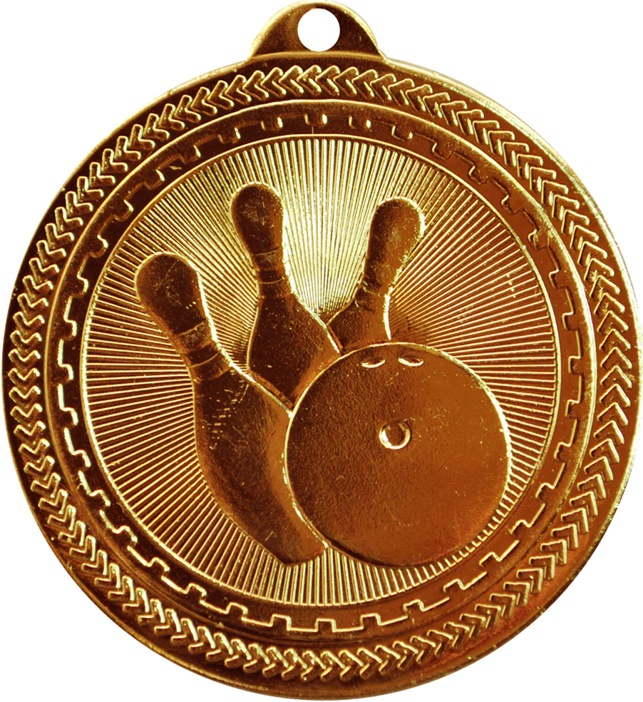BriteLazer Bowling Medal - Image 3
