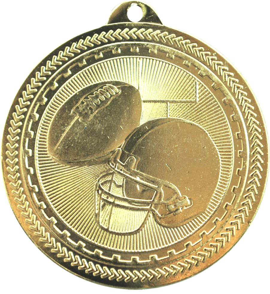 BriteLazer Football Medal