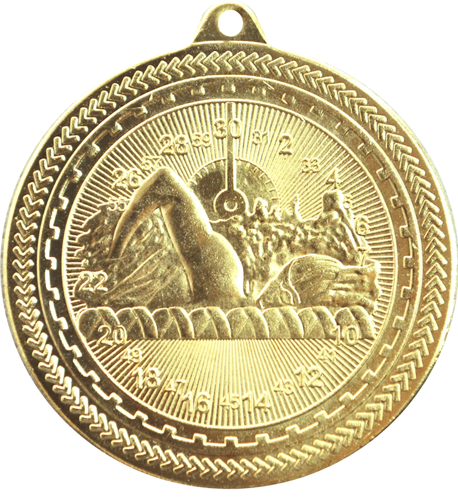 BriteLazer Swimming Medal