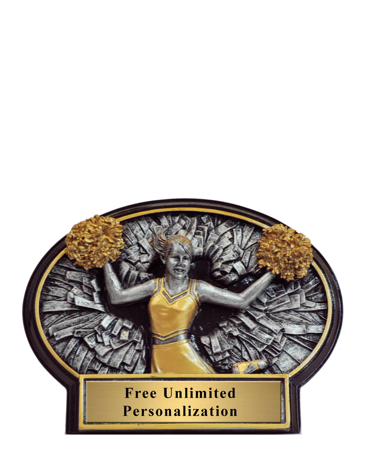 Burst Thru Cheer Trophy