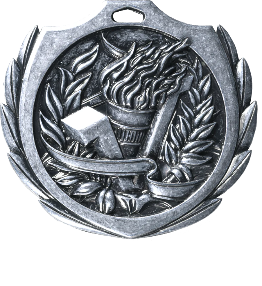 Burst Wreath Victory Medal - Image 2