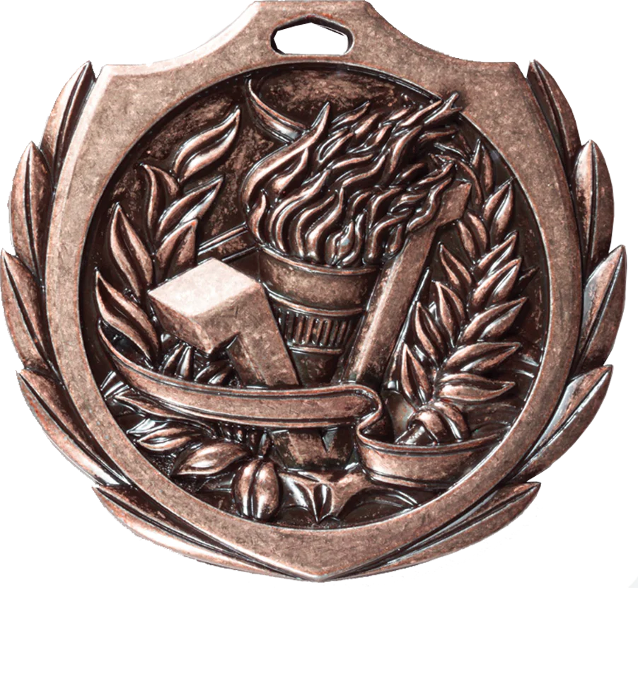 Burst Wreath Victory Medal - Image 3
