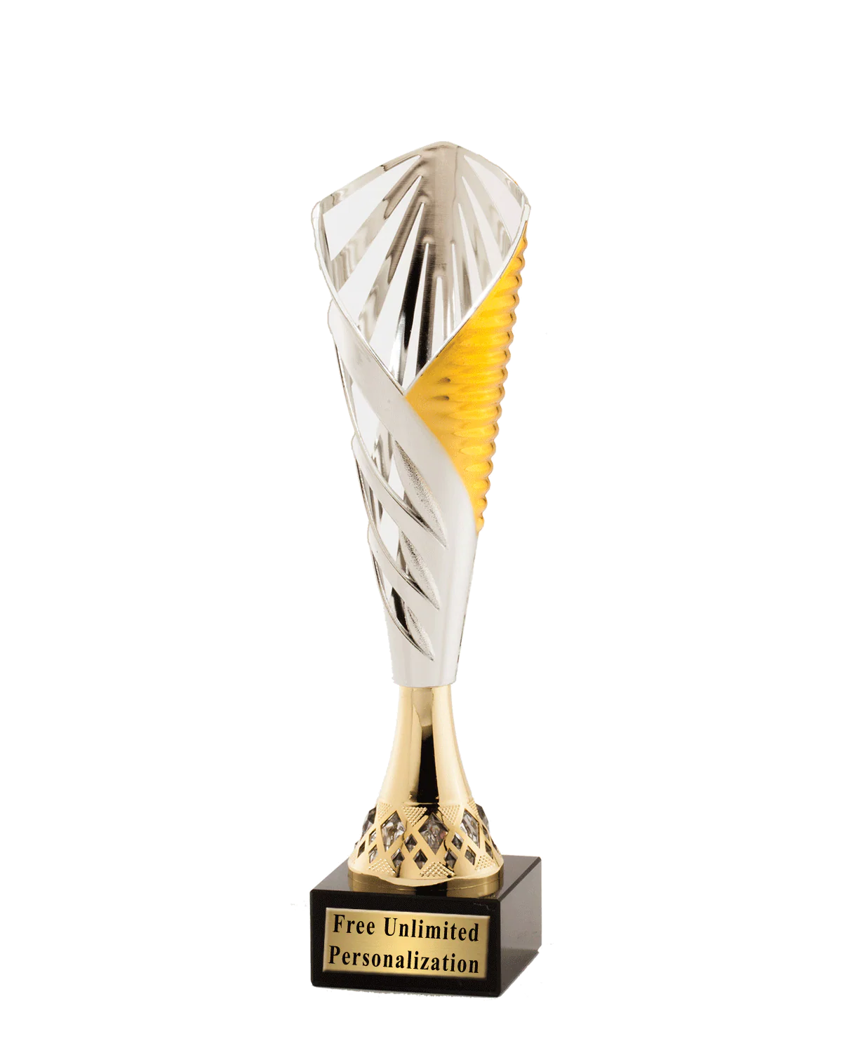 Chalice Cup Trophy With Color Accents - Image 4