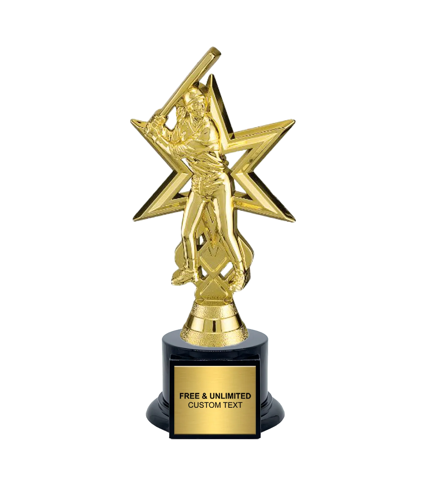 Championship Star Softball Trophy