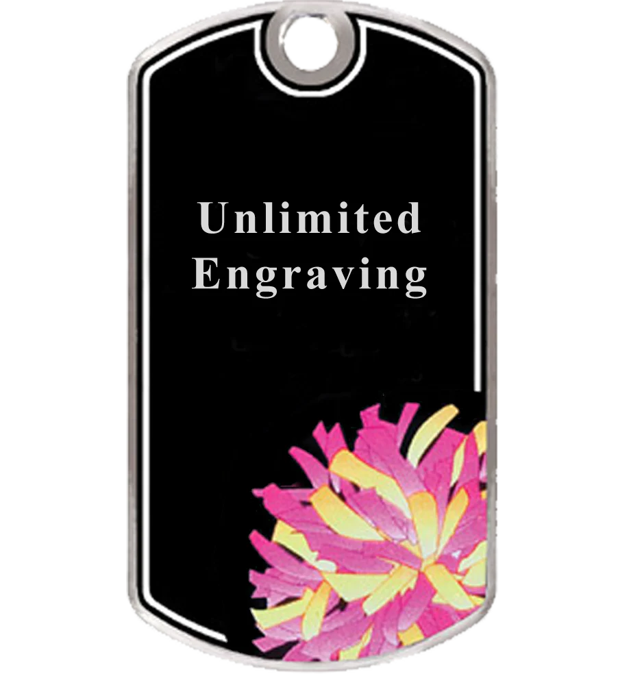 Cheer Dog Tag