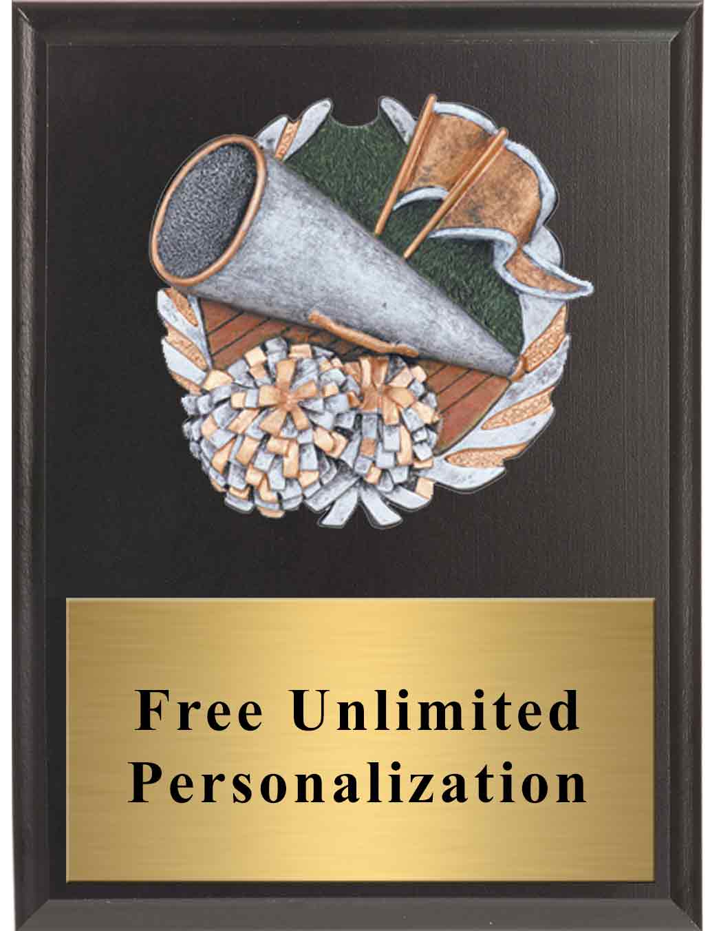 Cheerleading Millennium Plaque - Image 4