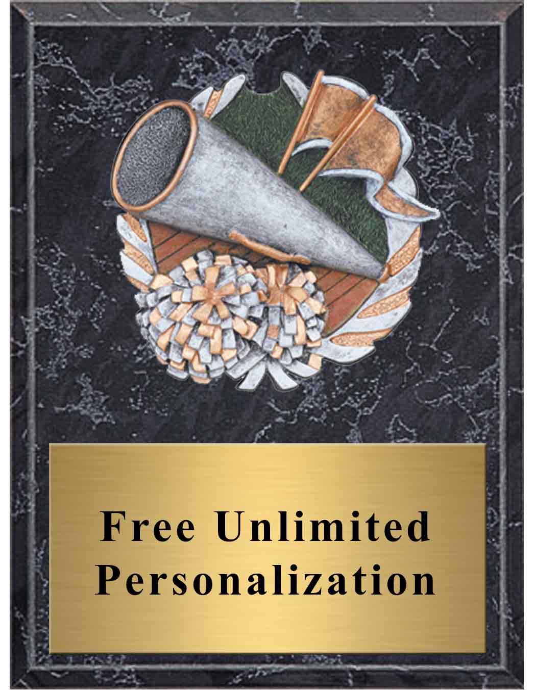 Cheerleading Millennium Plaque - Image 5
