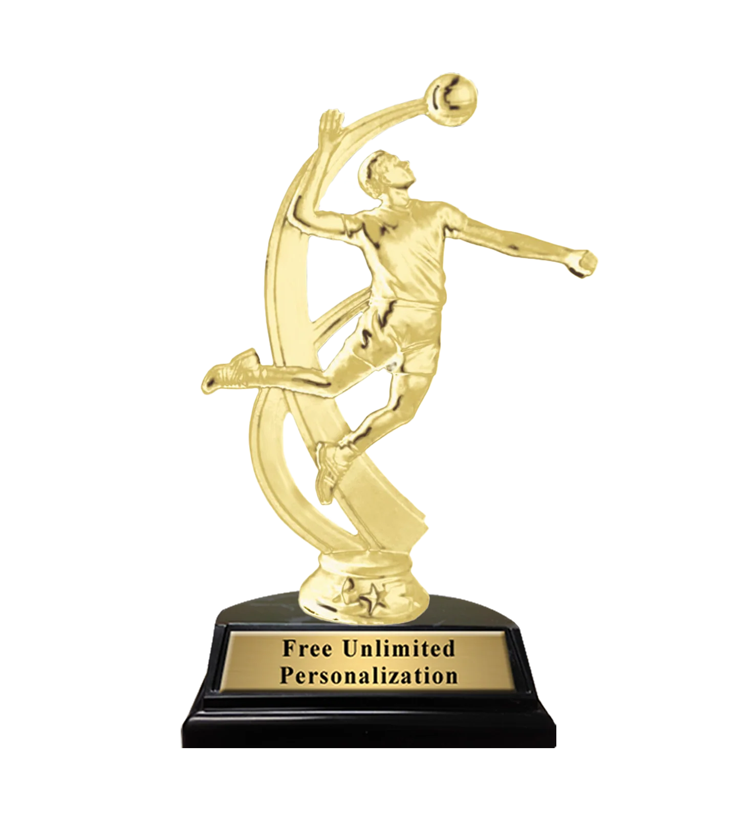 Standard Volleyball Motion Trophy