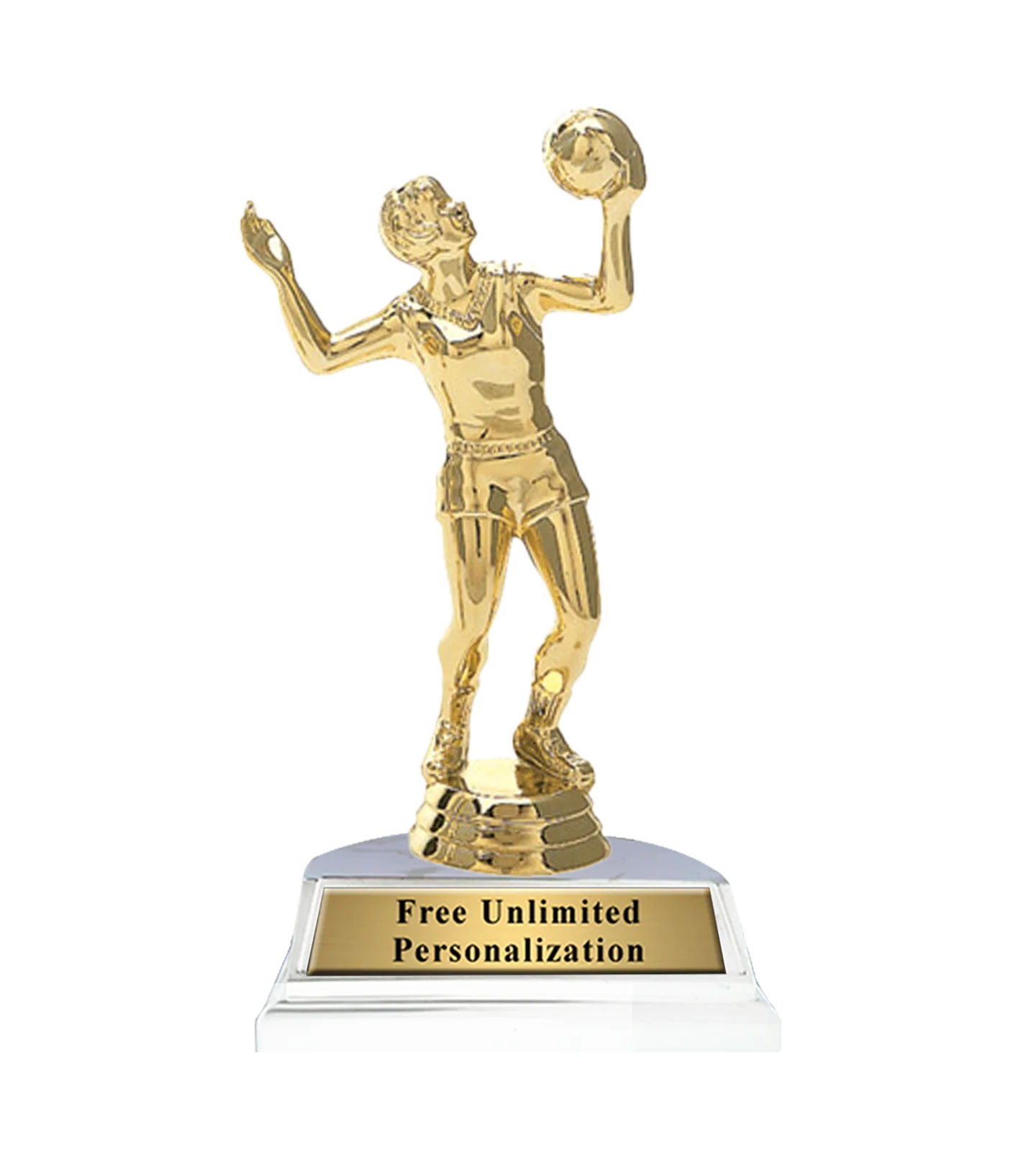 Standard Volleyball Serve Trophy - Image 2