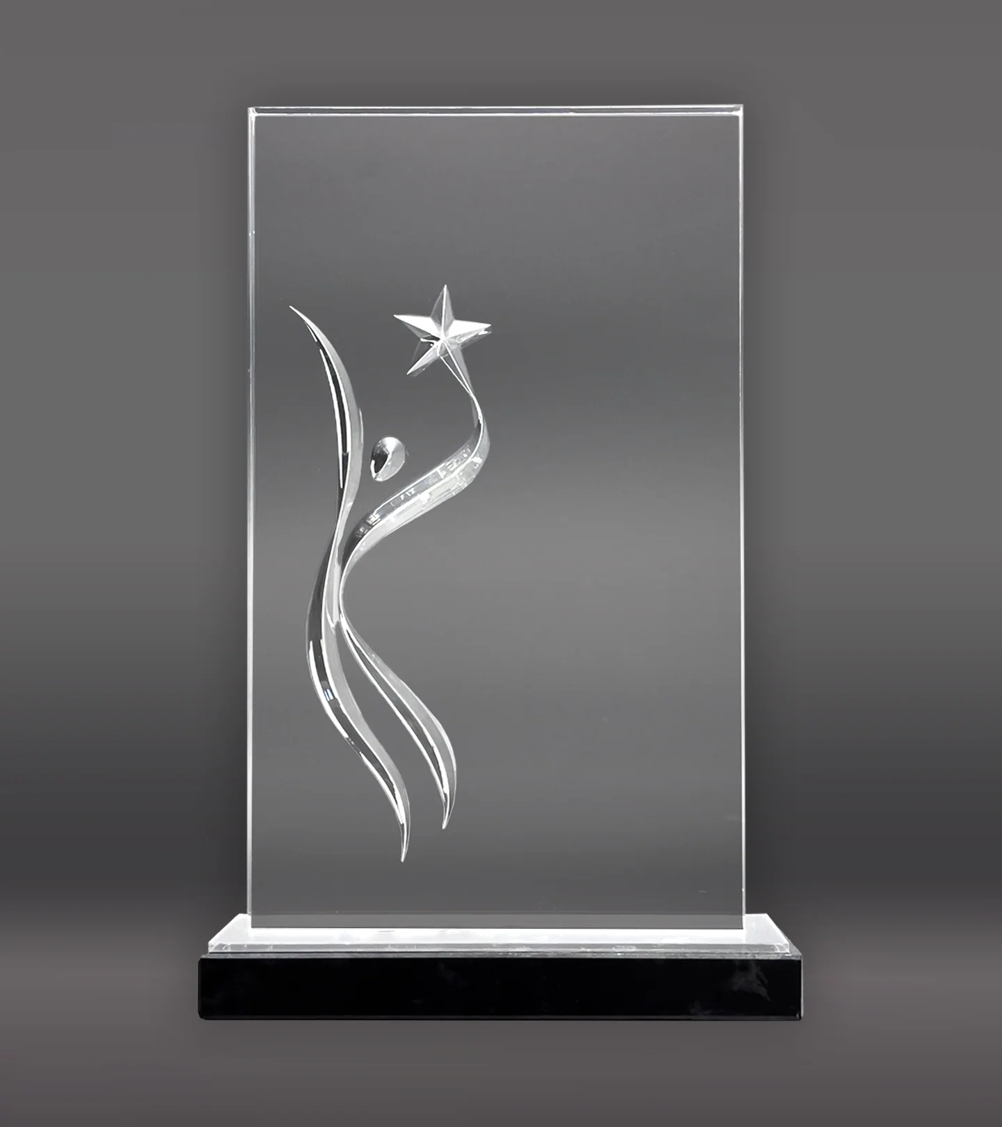 Clear Orion Acrylic Award - Image 2