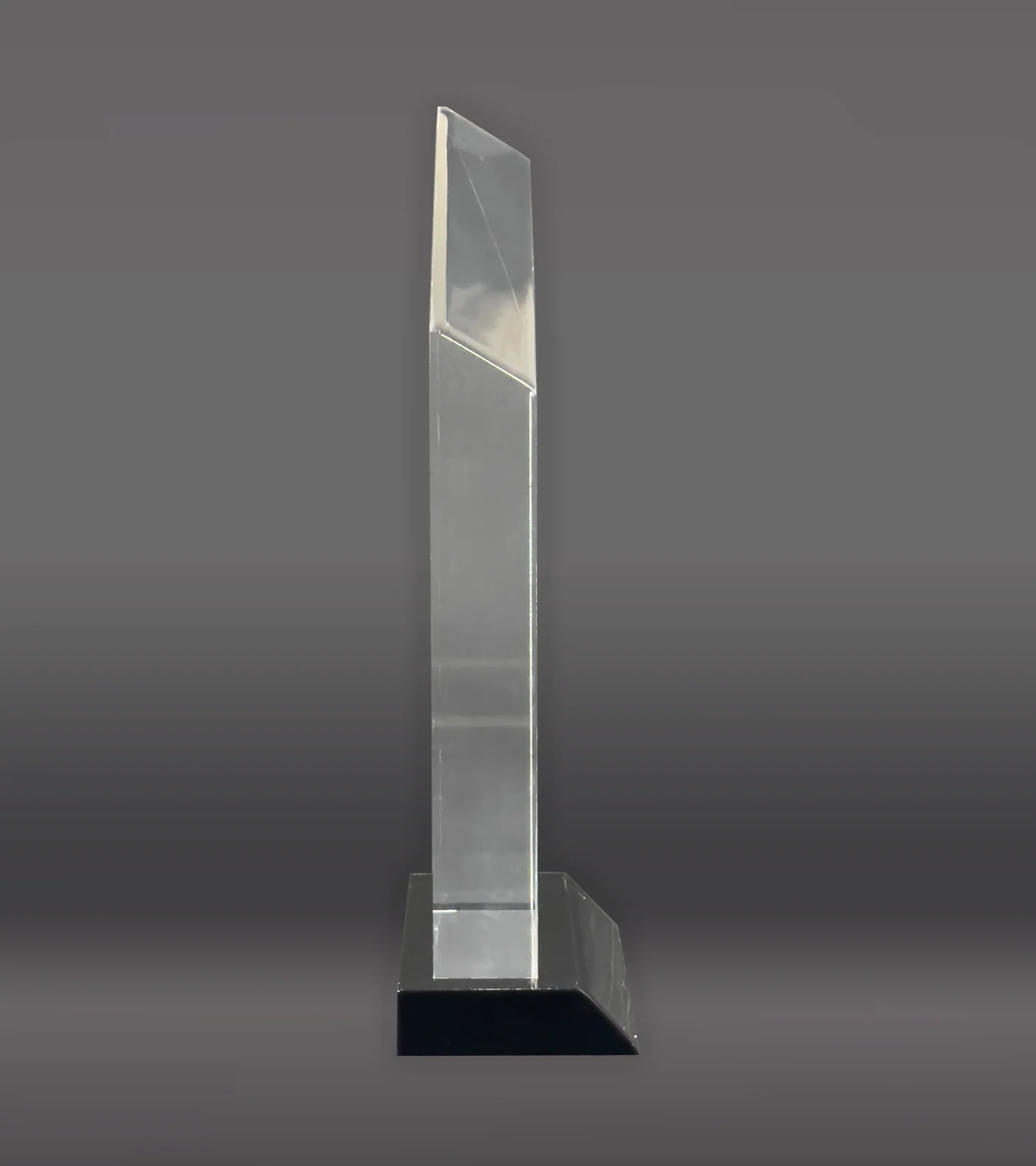 Wedge Acrylic Award - Clear - Image 3