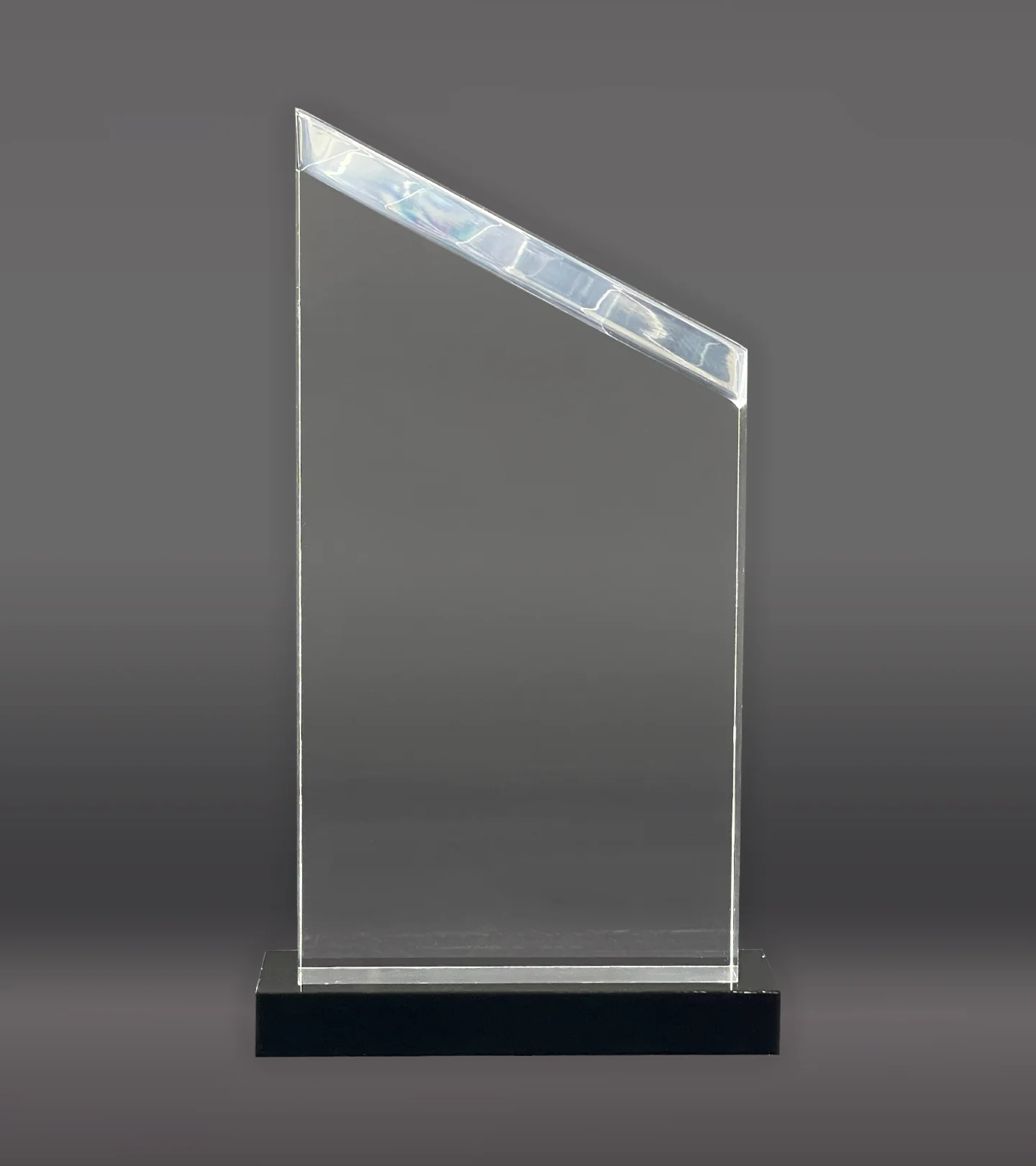 Wedge Acrylic Award - Clear - Image 4
