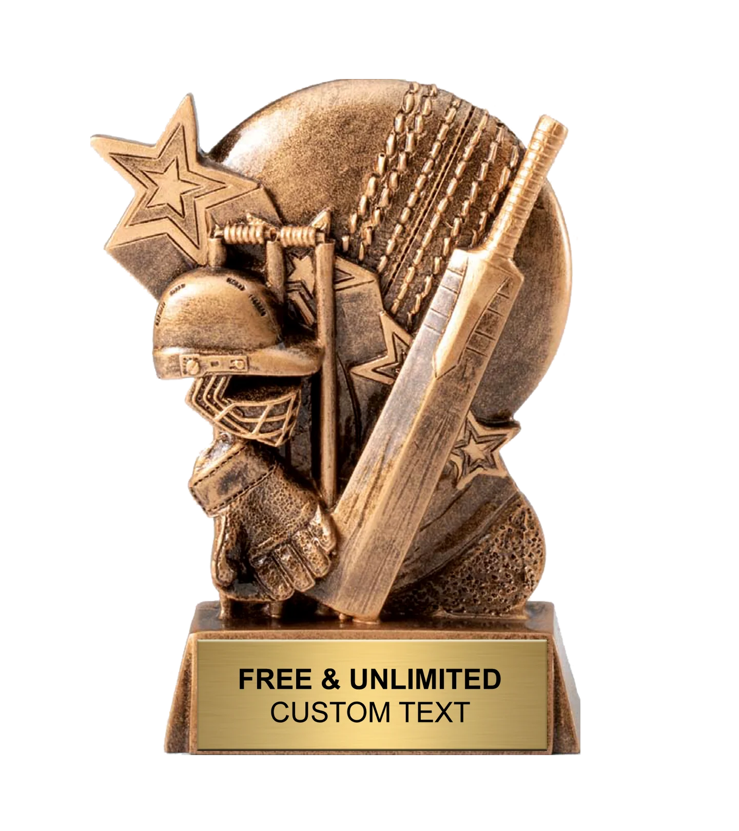 Cricket Hype Resin Award