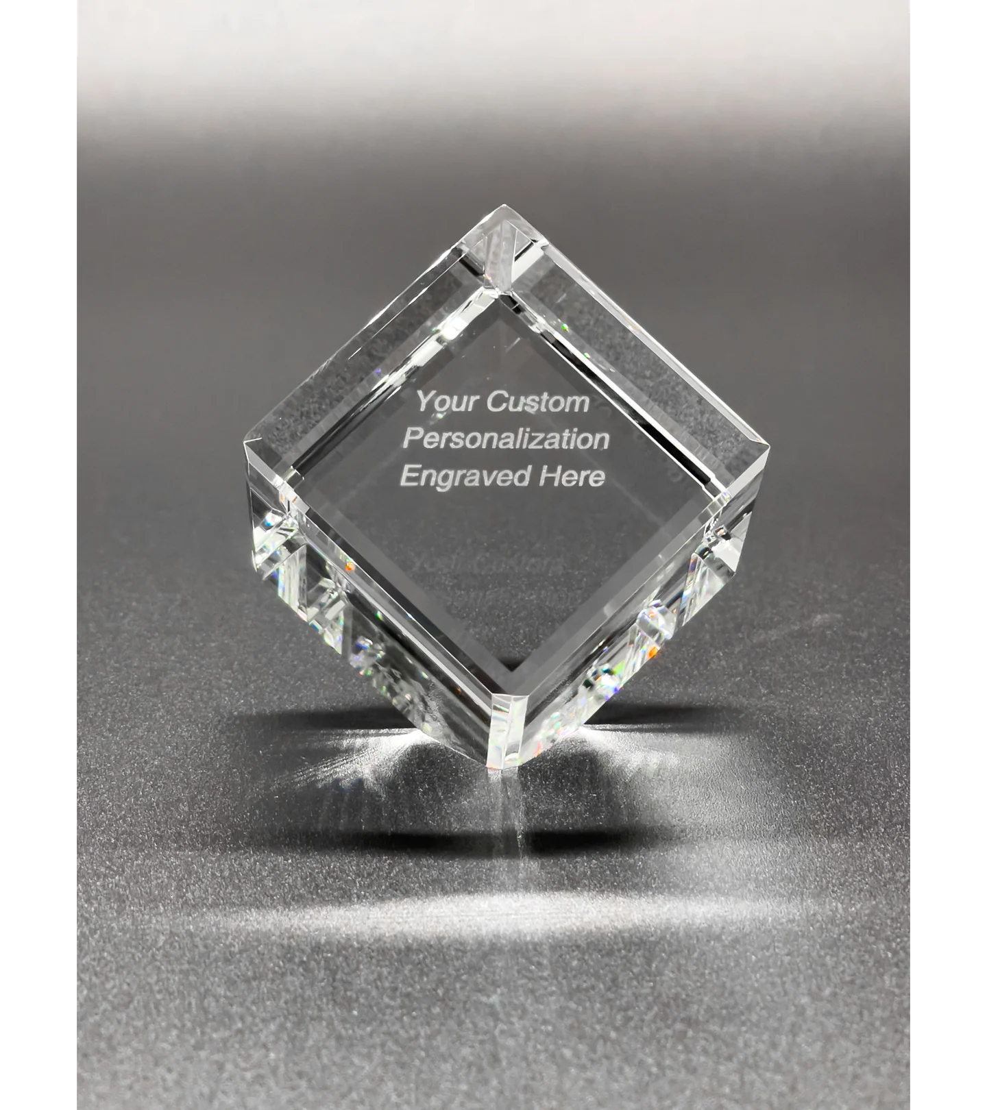 Cube Crystal Award - Image 2