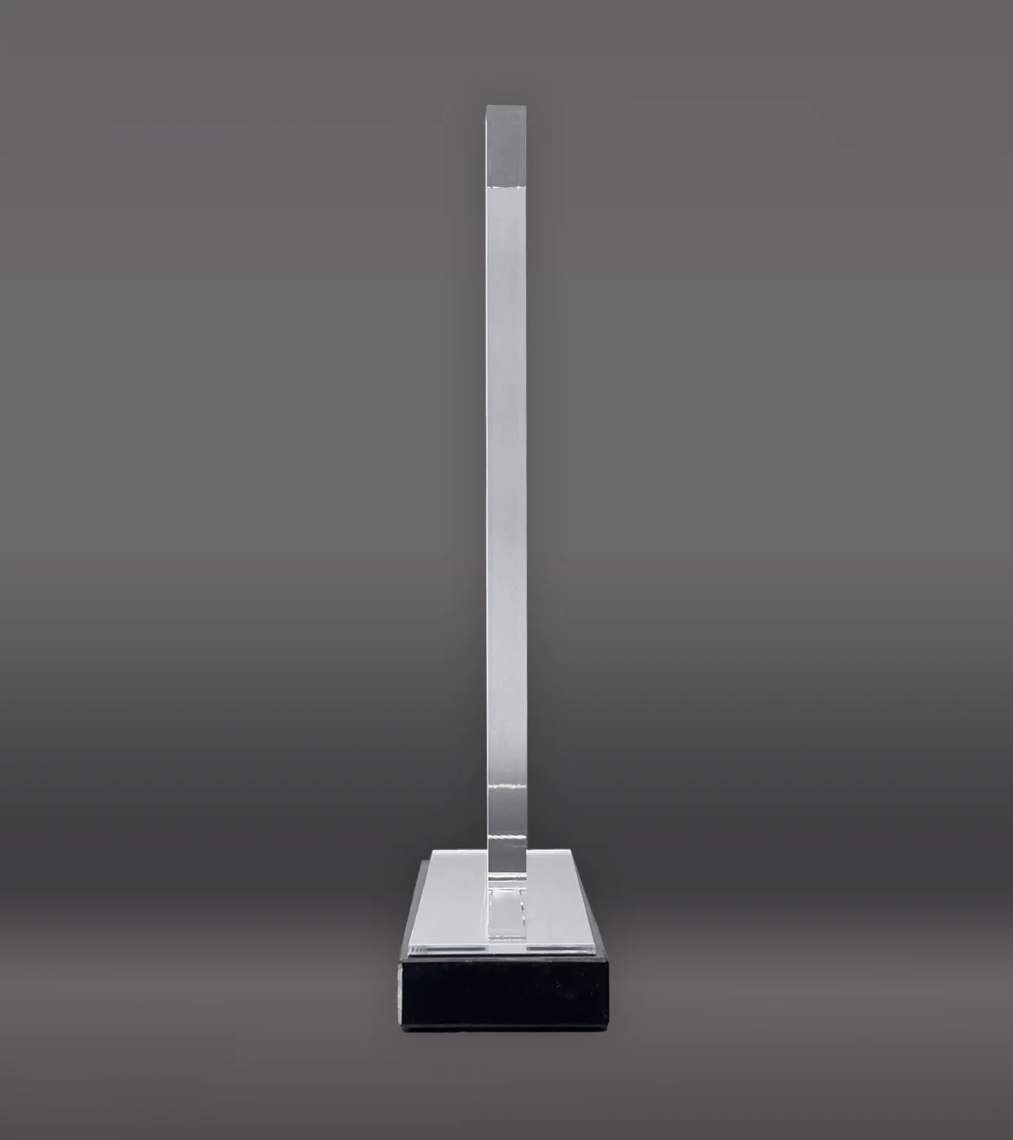 Gold Deco Wedge Acrylic Award - Image 3
